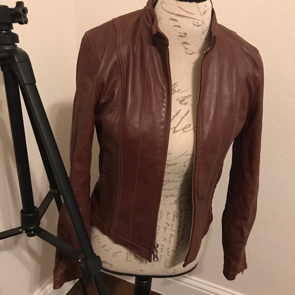Leather jacket!